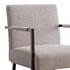 Hatton Steel Frame Boucle Accent Chair (Grey) - Thumbnail 14