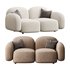 Modern Loveseat sofa - Thumbnail 1