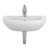 Nova Wall Mount Vessel Bathroom Sink Round Heavy Duty Ceramic - Thumbnail 13