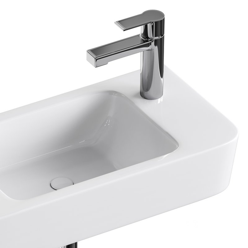 Villeroy and Boch Novo Wide Cloakroom Basin Image 13
