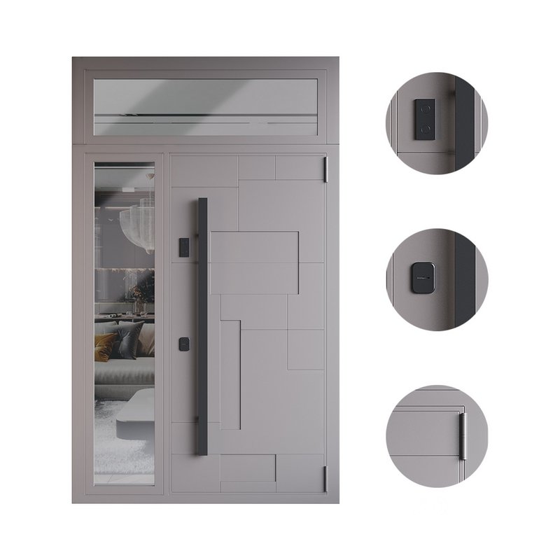 Modern entrance door 01 Image 1