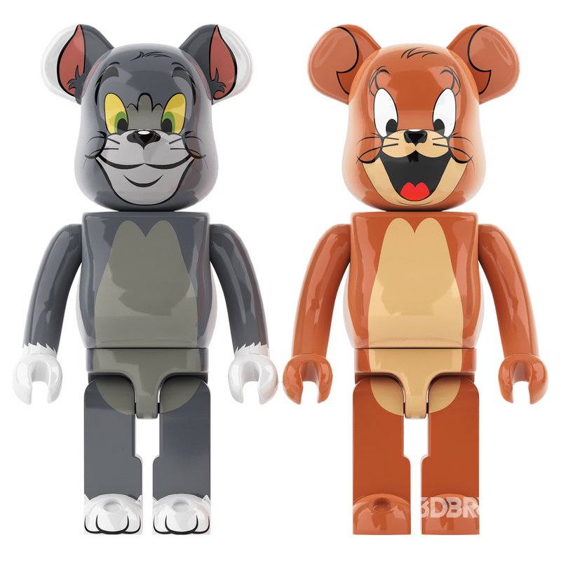 tom and jerry bearbrick collection Image 3