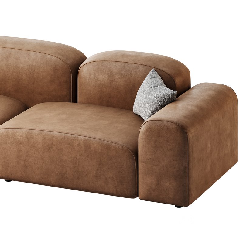 Modern Solid Sofa Image 12