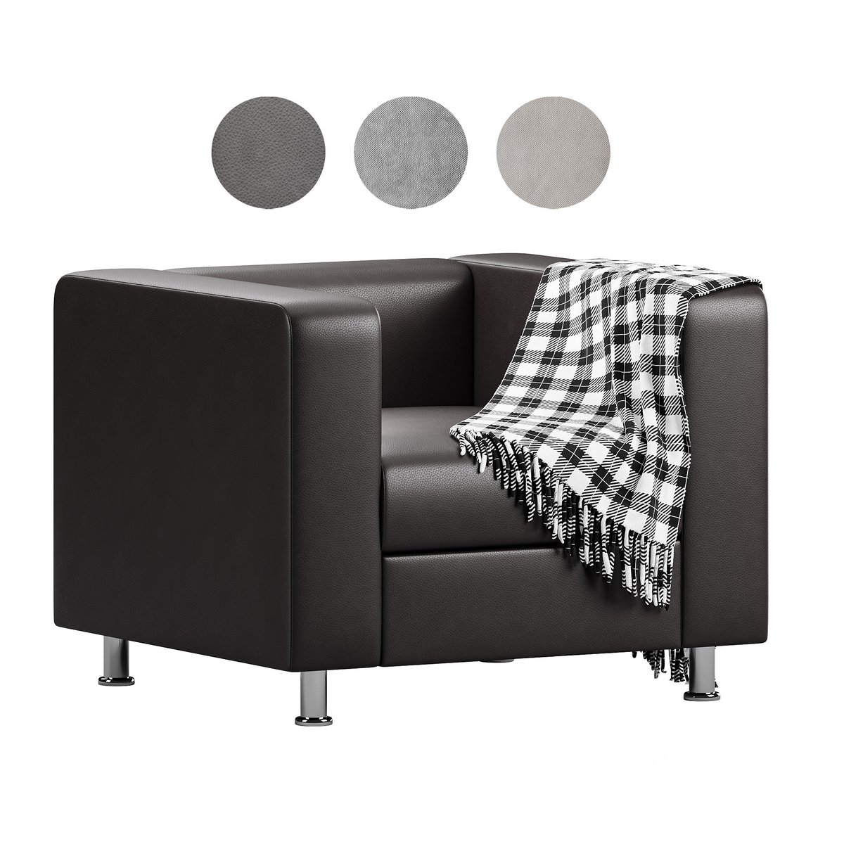 Erwins armchair leather Image 1