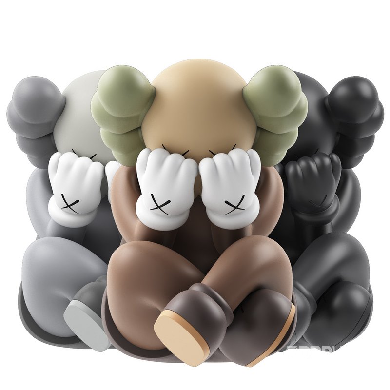 kaws separated vinyl figures collection Image 3