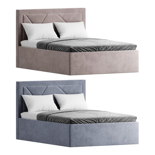 The bed Siesta Alba beige
