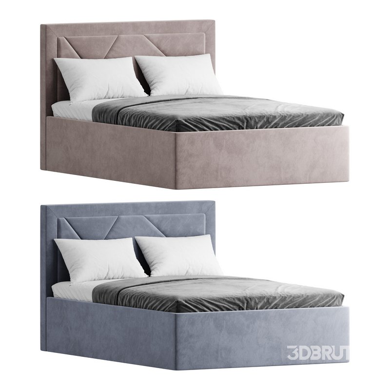 The bed Siesta Alba beige Image 1