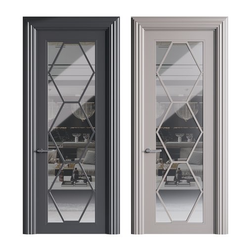 Modern entrance door 44