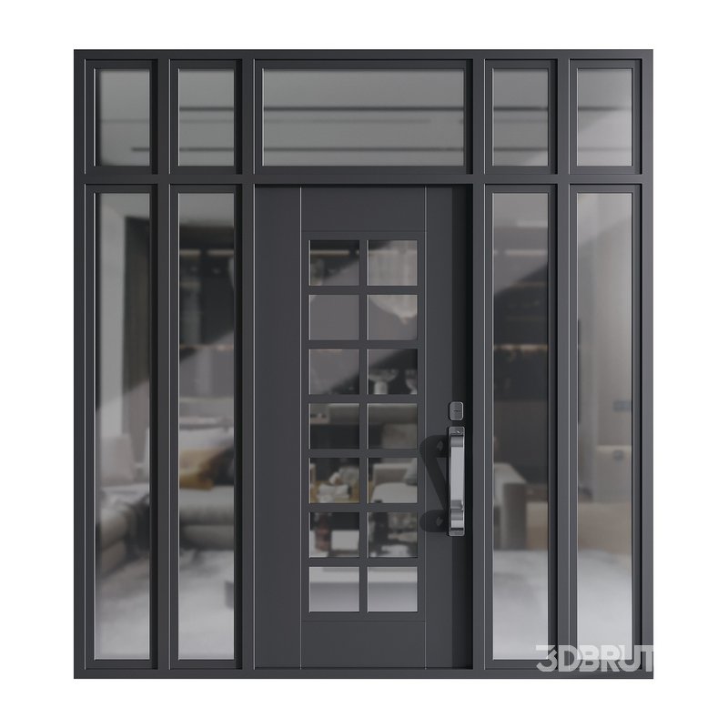 Modern entrance door 006 Image 1