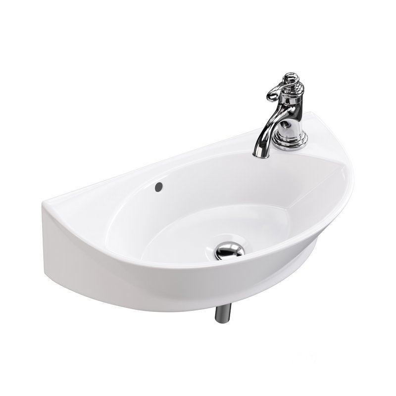 Small Wall Mount Sink for Bathroom Image 1