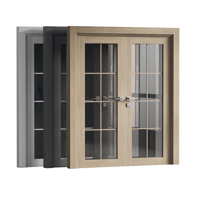 Double doors Belldinni Modern Interior Door Image 1