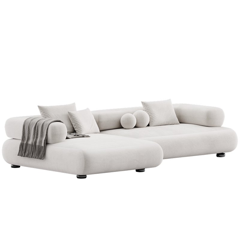 Cholet Sectional Sofa By Hessentia Cornelio Cappellini Image 5