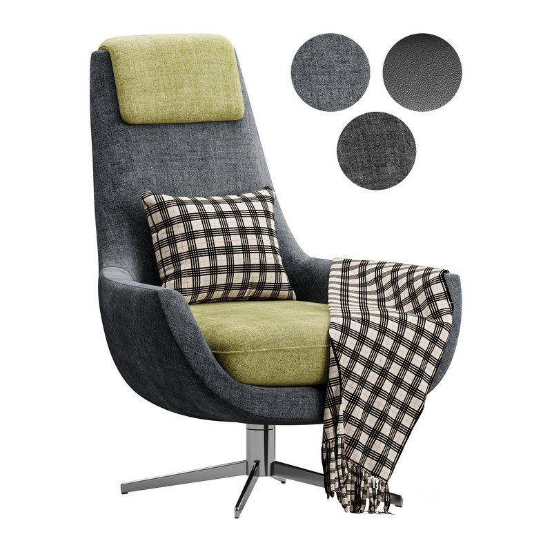 BRUNE lounge arimchair Image 1
