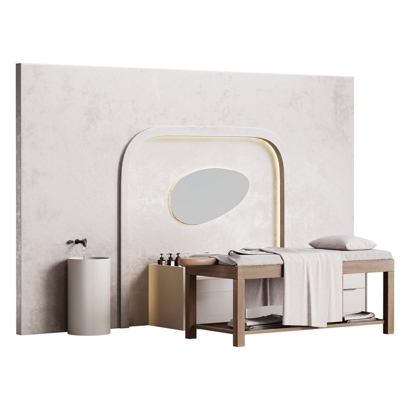Modern spa and accessories Image 1