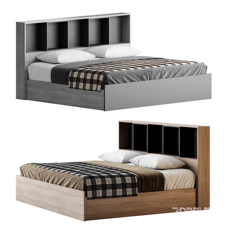 April Bed Set with Chest of Drawers Image 1