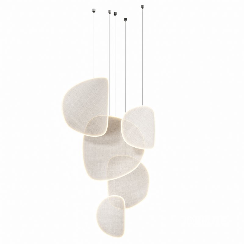 IIII 09 LED fabric pendant lamp Image 2