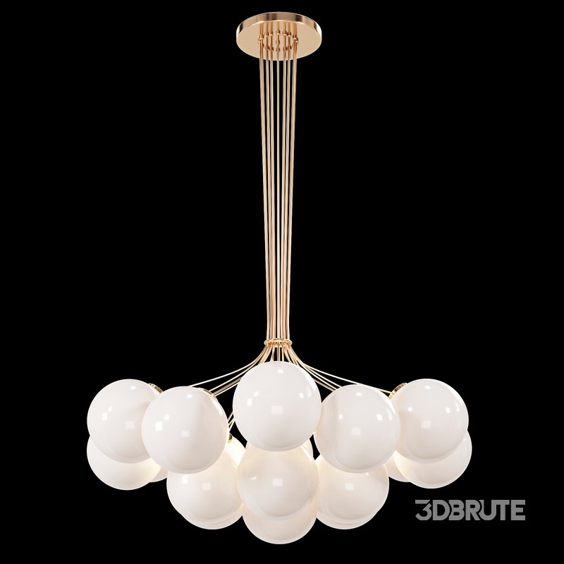 Glass 120 19R Chandelier Image 2