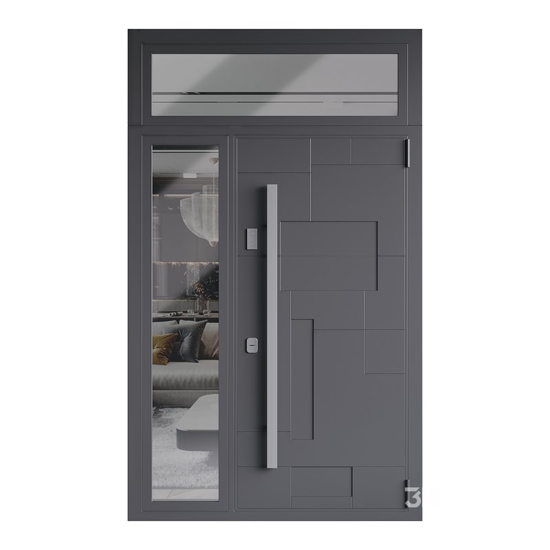 Modern entrance door 01 Image 2