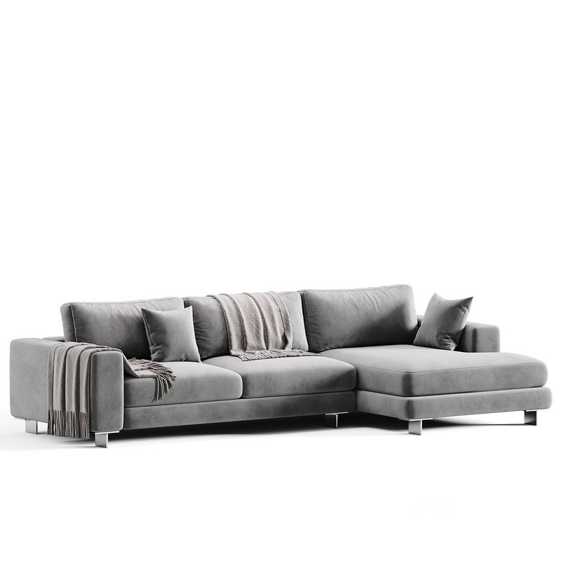 T TIME Sofa with chaise longue By Twils Image 4