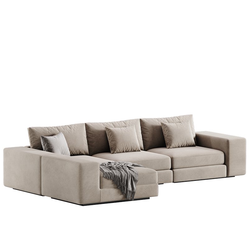 Sofa Vista Grande Lounge Sand By Eichholtz Image 2