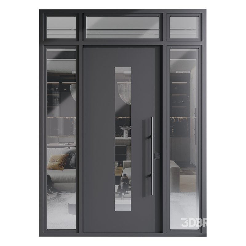 Modern entrance door 05 Image 2