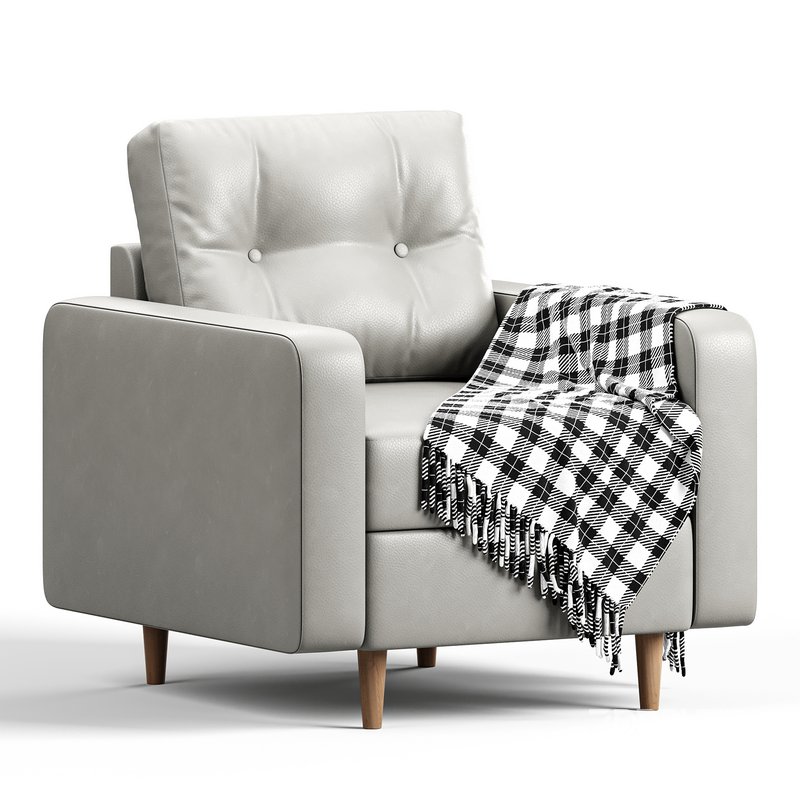 Deans armchair leather Image 2