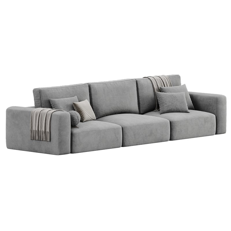 Lionel Three Seater Sofa By Weilai Concept Image 6