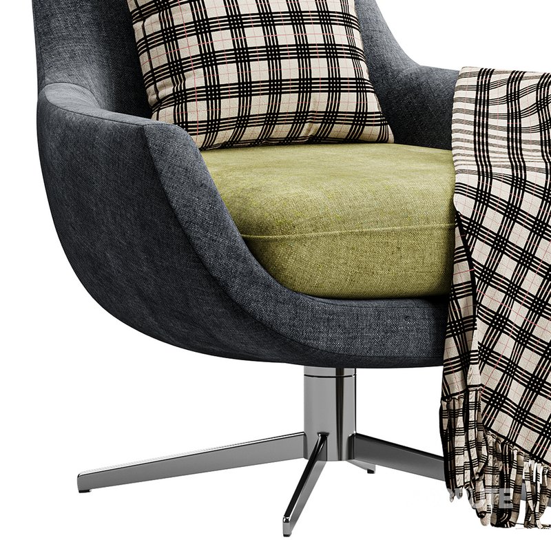 BRUNE lounge arimchair Image 3