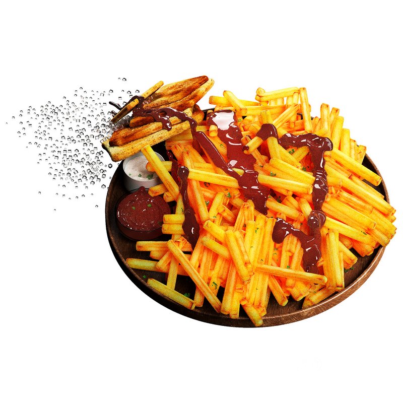 Fried potatoes Image 1
