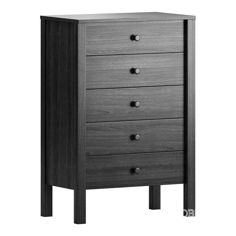 Calistoga 5 Drawer Tallboy Dresser Image 2