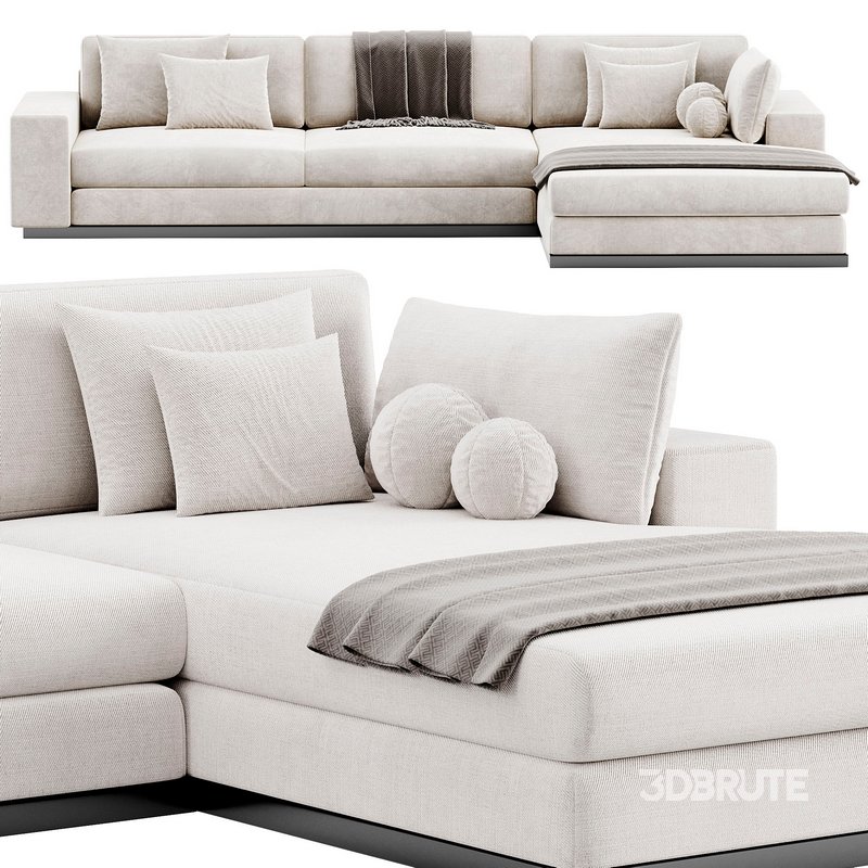 Sepia Corner Sofa Image 3