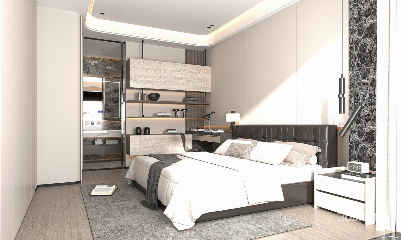 Modern bedroom Image 1