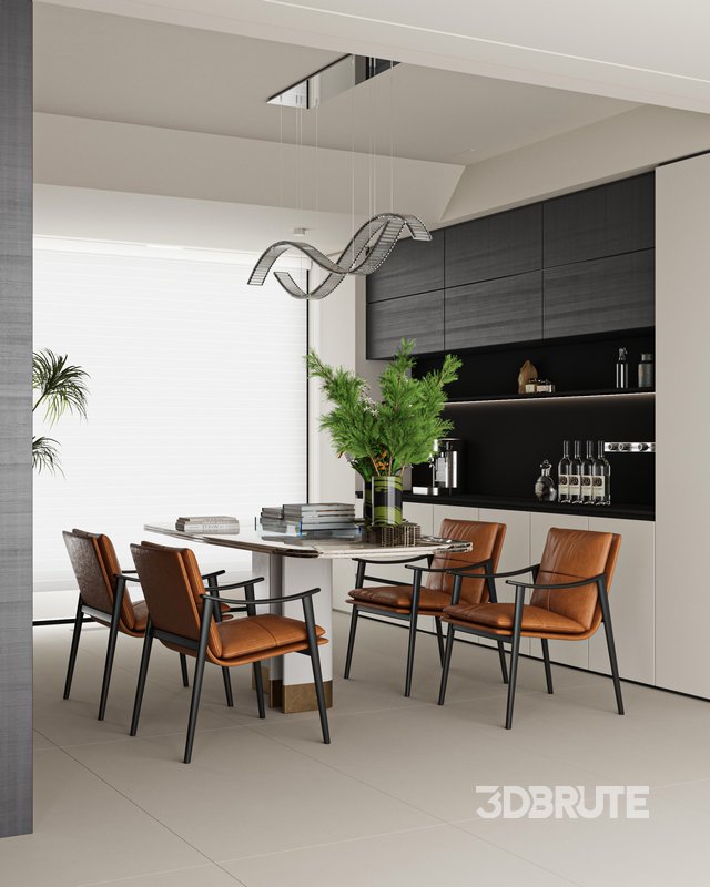 Modern dining room Image 1