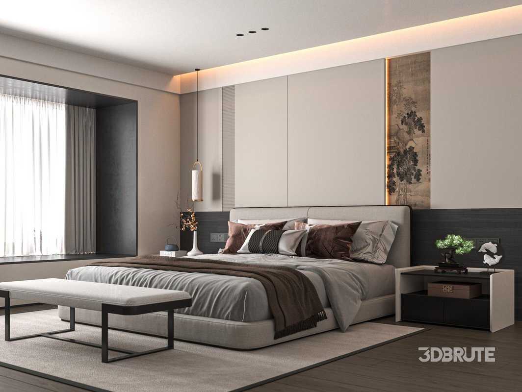 Modern bedroom Image 1