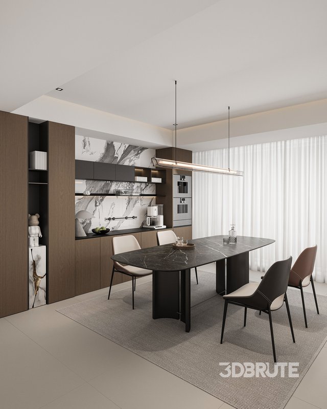 Modern dining room Image 1
