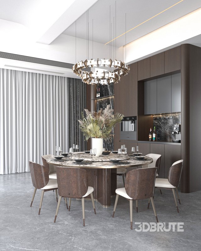 Modern dining room Image 1