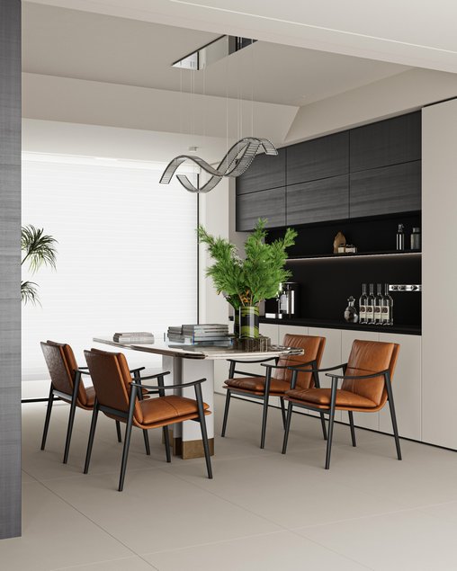 Modern dining room