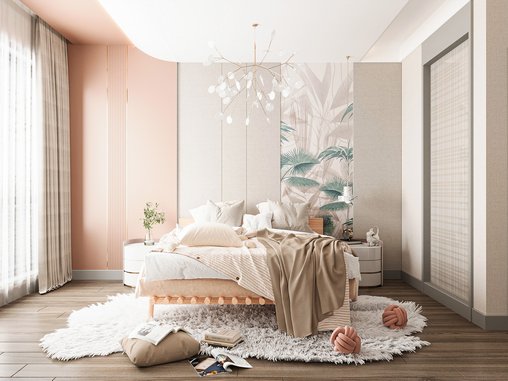 Modern bedroom