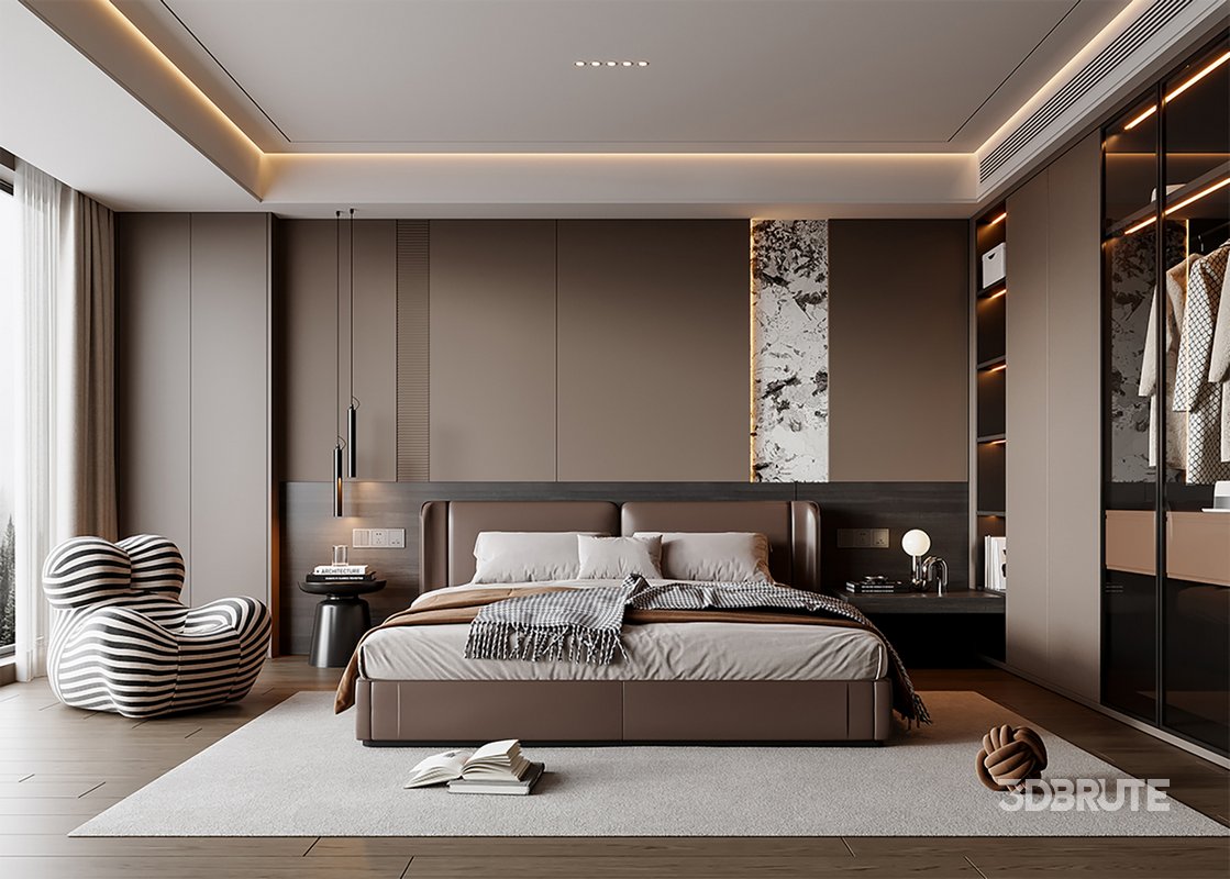 Modern bedroom Image 1