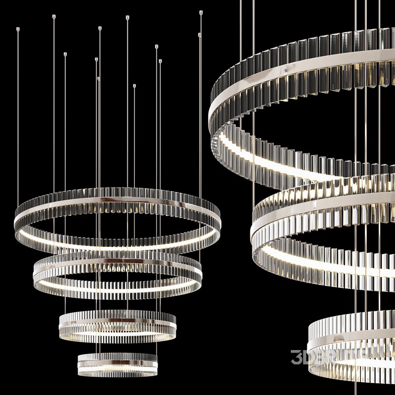 Baroncelli Saturno Chandelier Image 3