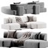 Gogan Sofa By Moroso - Thumbnail 3