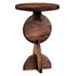 Warm Brown Mango Wood Side Table - Thumbnail 1