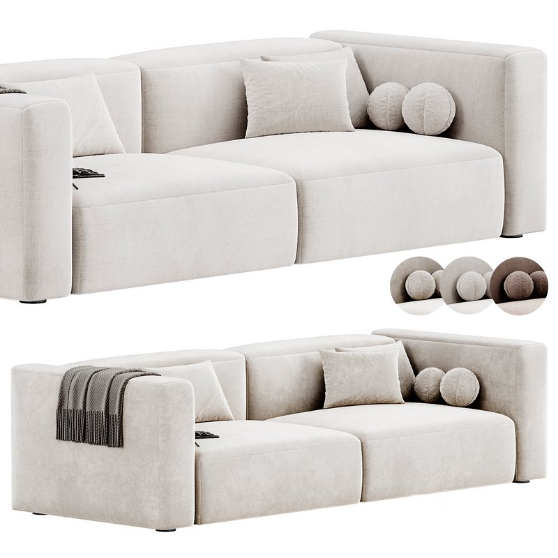 Bryan Two Seater Sofa By Weilai Concept Image 3