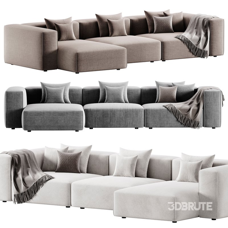 Spring Corner Sofa By Moroso Image 1