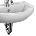 Nova Wall Mount Vessel Bathroom Sink Round Heavy Duty Ceramic - Thumbnail 3