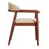 Modrest Cohen Walnut Dining Chair - Thumbnail 4
