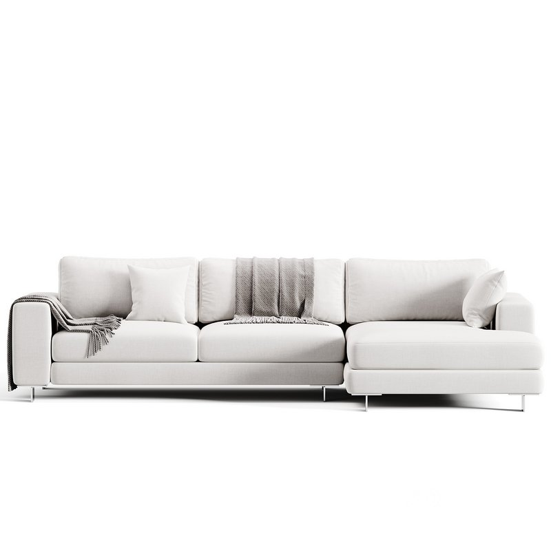T TIME Sofa with chaise longue By Twils Image 2