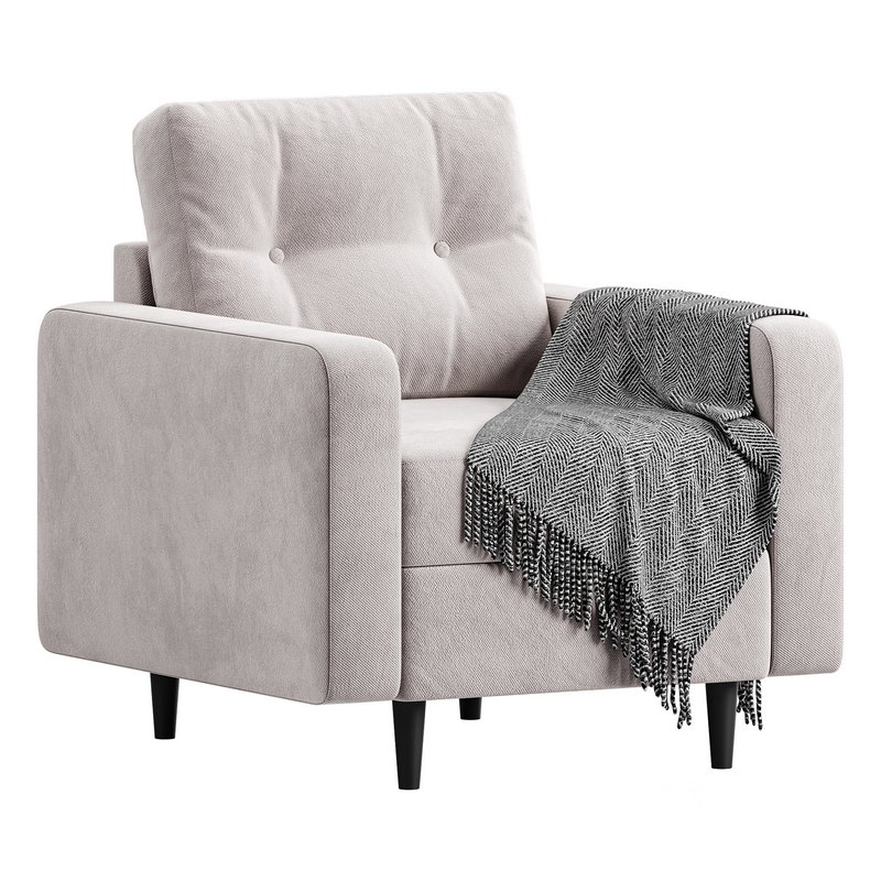 Deans armchair leather Image 3