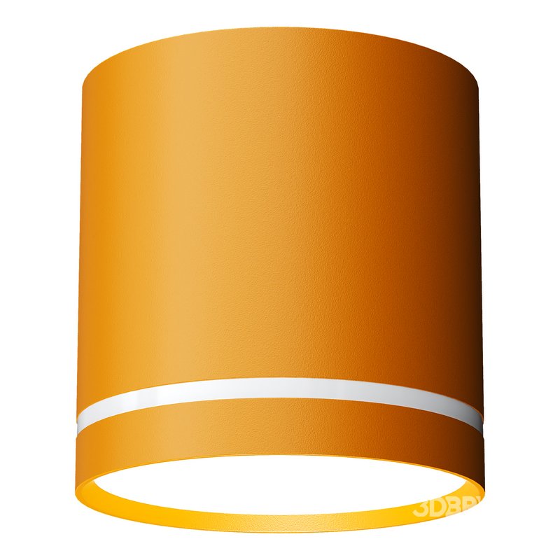 Modern led spotlight colored metal Image 2