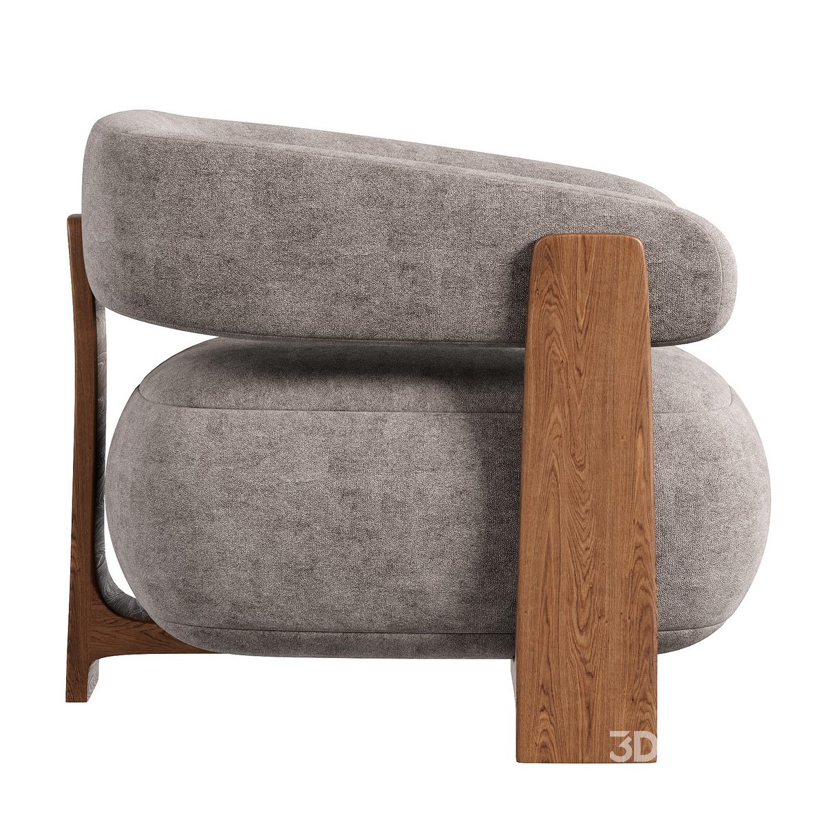 Kave Home Granite Armchair Image 3